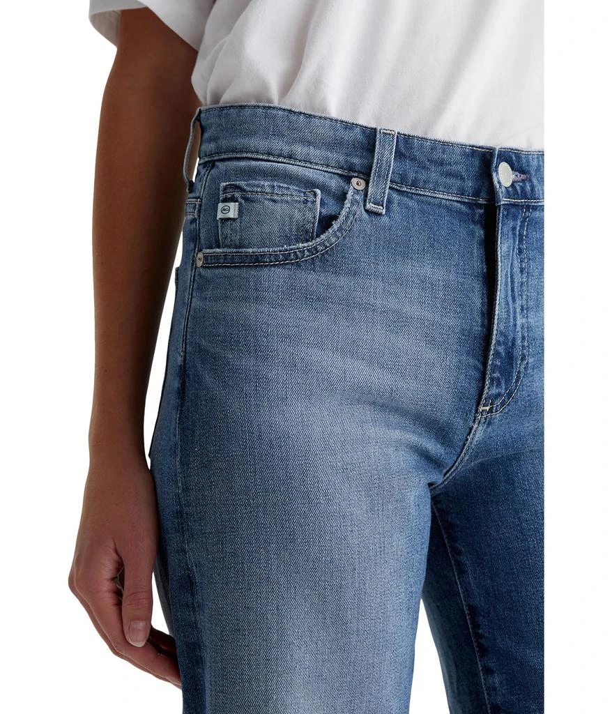 AG Jeans Saige Mid-Rise Wide Leg Jeans in Bell Canyon 3