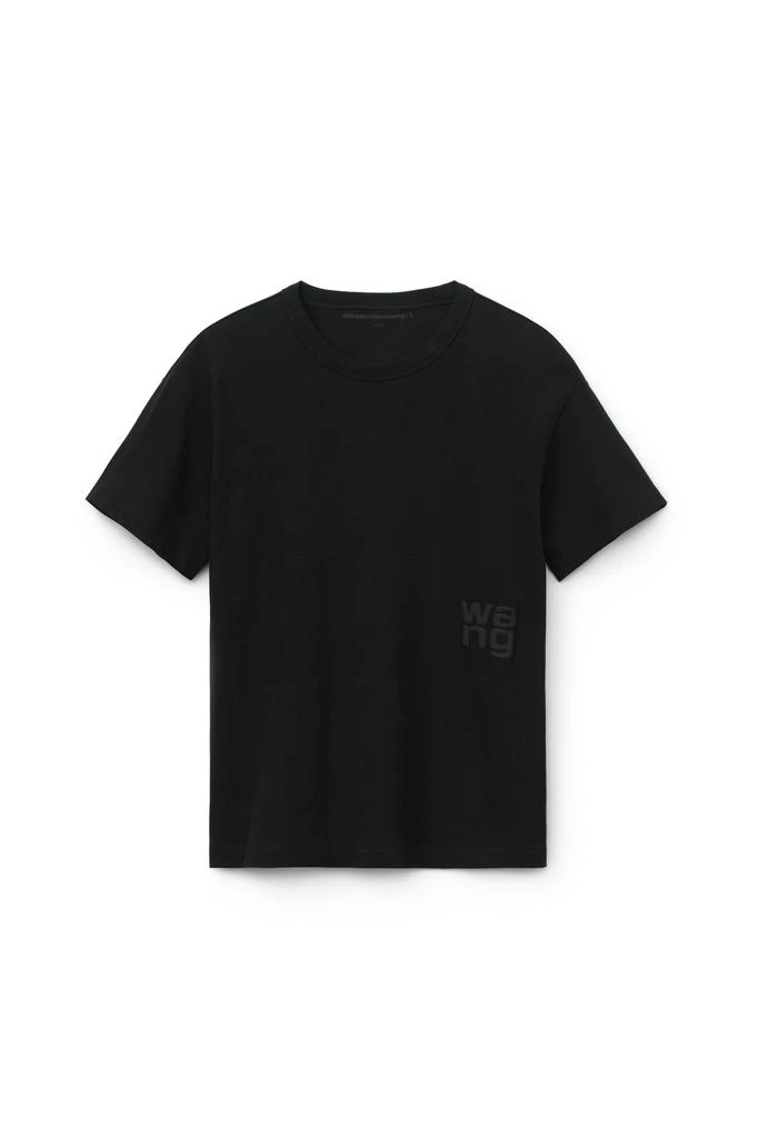 Alexander Wang PUFF LOGO TEE IN COTTON JERSEY 1