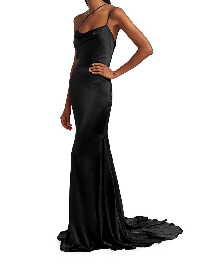 Vera Wang Bride Paulette Satin Mermaid Gown 4