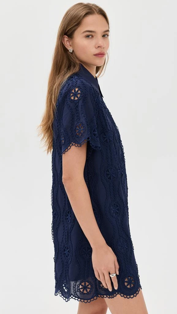English Factory Navy Mini Dress 3