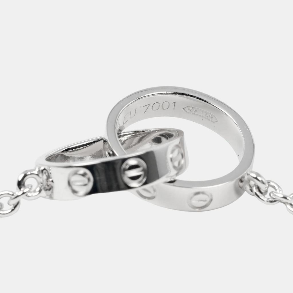 Cartier Cartier 18K White Gold Love Chain Bracelet