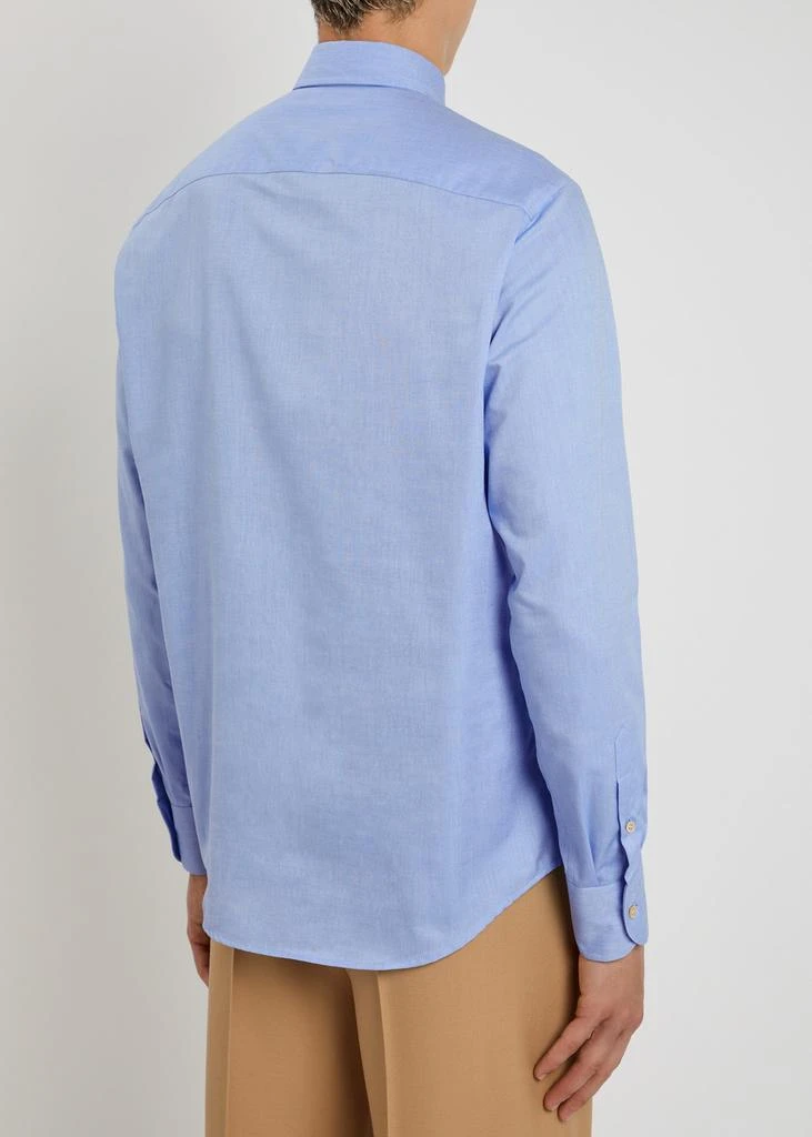 Valentino Logo-embroidered cotton Oxford shirt 3