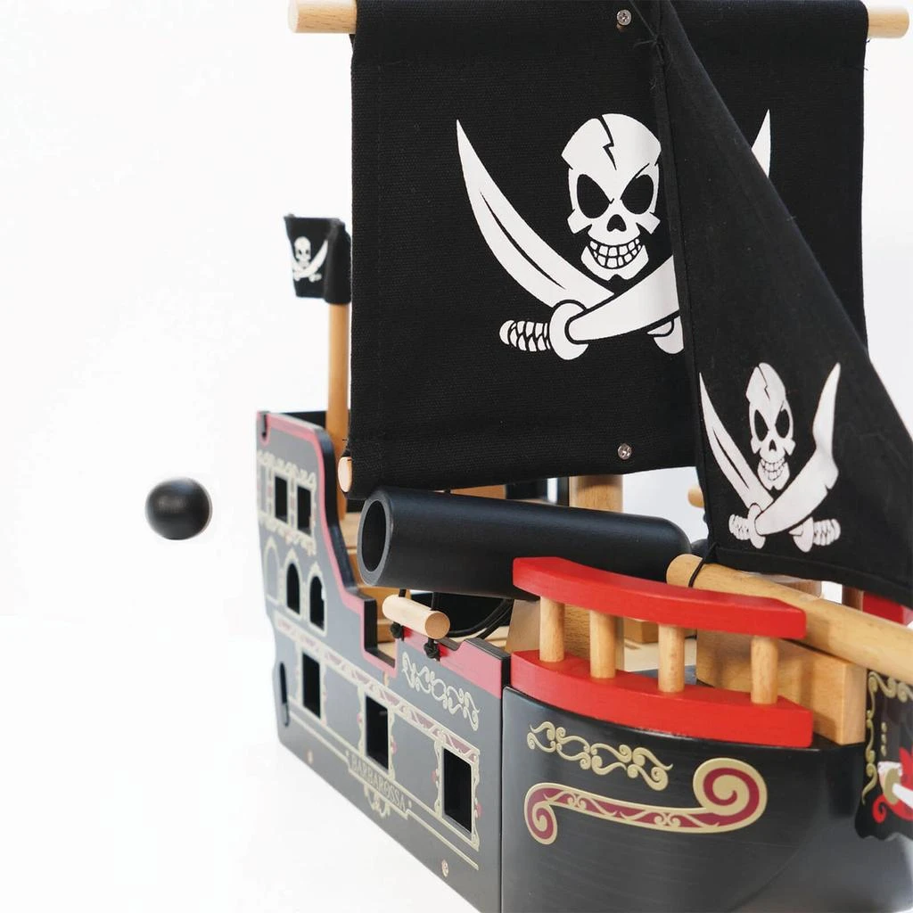 Le Toy Van Le Toy Van Classic Barbarossa Pirate Ship 2