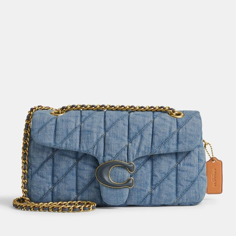 Coach Coach Tabby 26 Quilted Denim Shoulder Bag 1