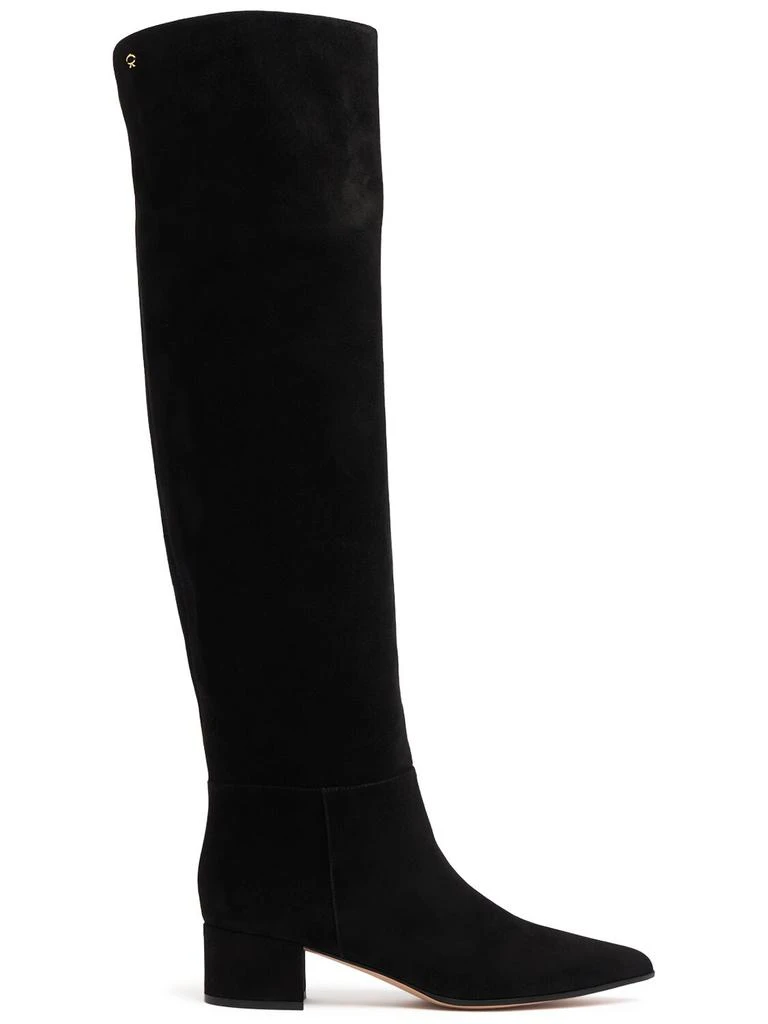 Gianvito Rossi 45mm Suede Over-the-knee Boots 1