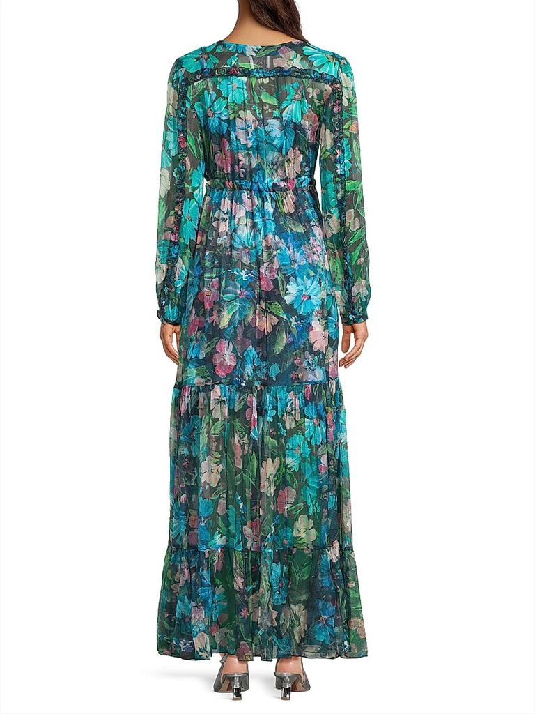 Johnny Was Mabel Silk Maxi Dress 5