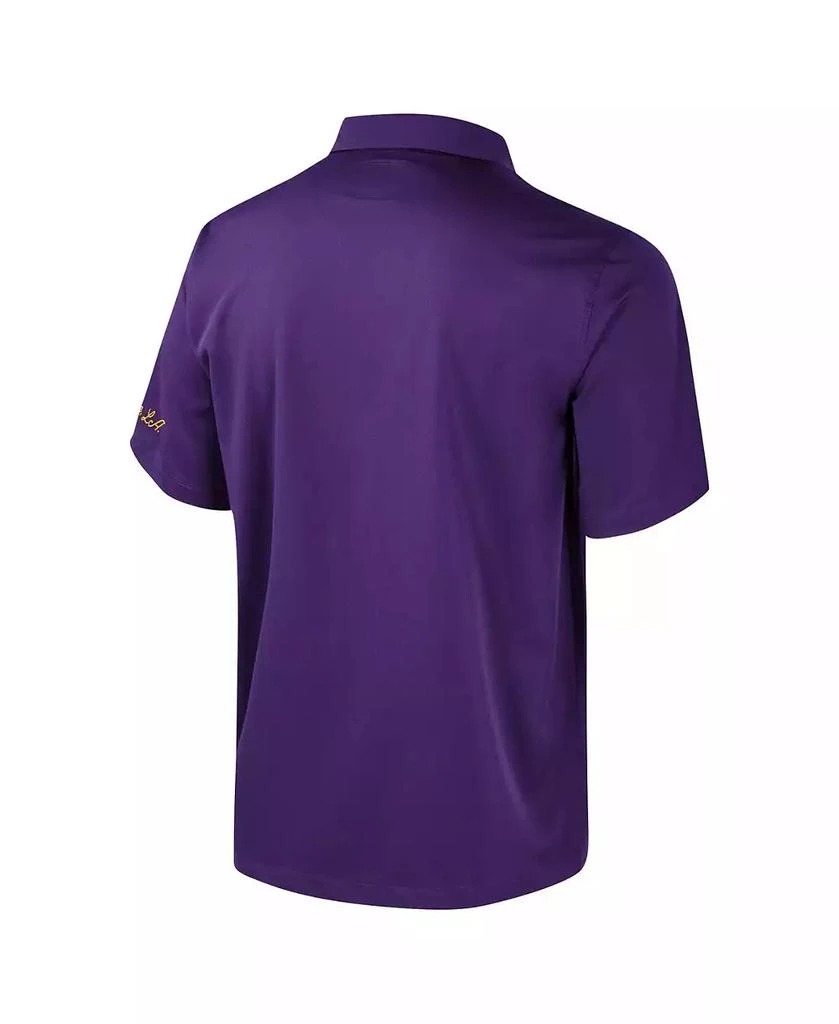 Colosseum Men's Purple LSU Tigers Strike Bowling Button-Up Shirt 3