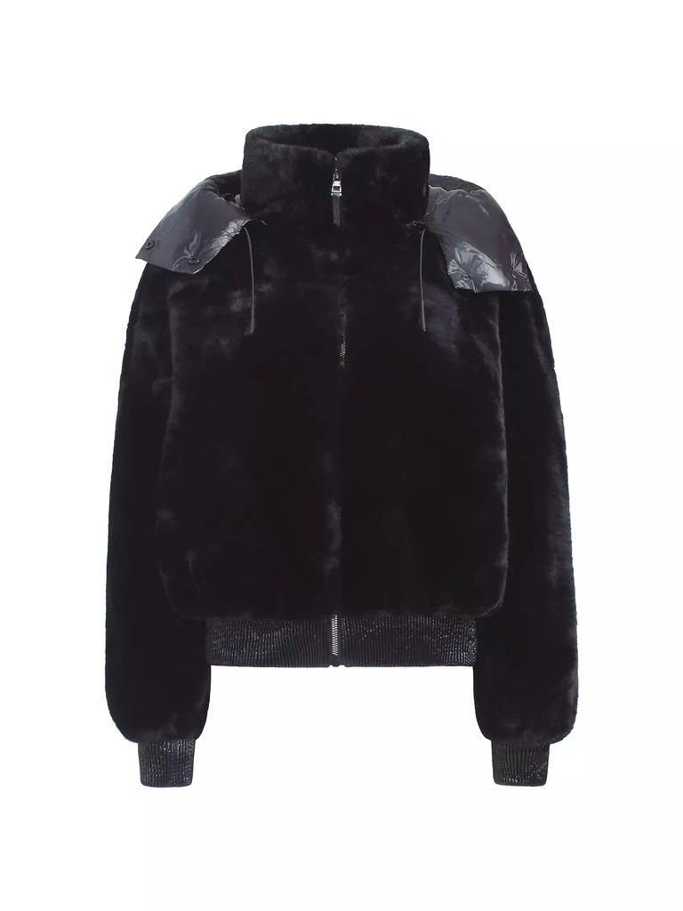 RUDSAK Tori Faux-Fur Zip-Up Bomber Jacket 1