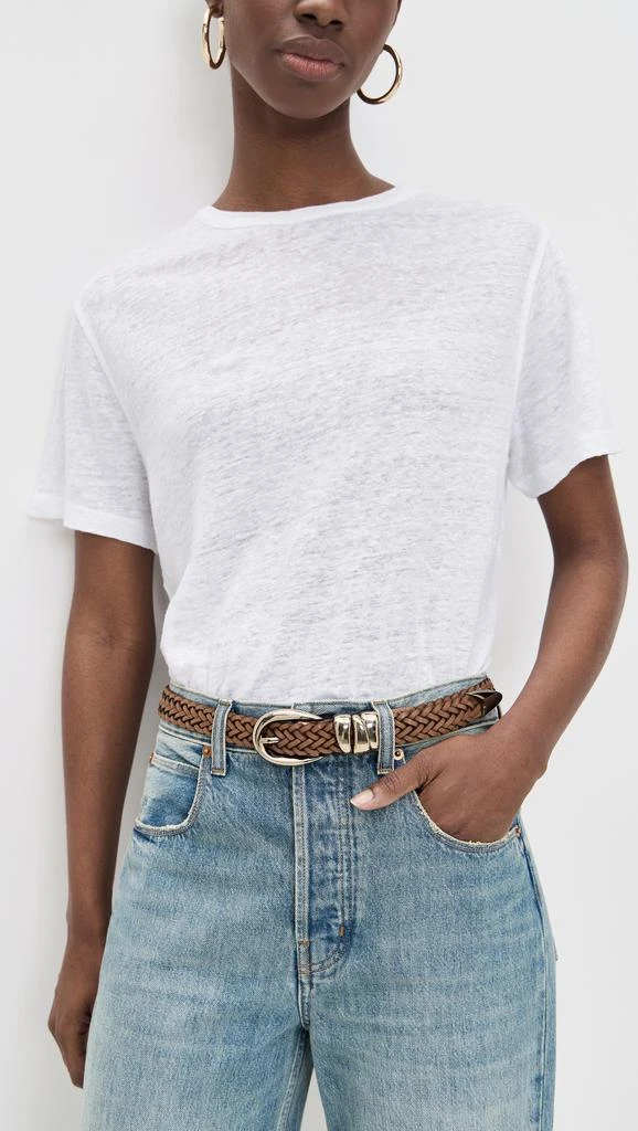 Woven Triple Metal Keeper Belt – On Sale Now with Up to 40  display picture 1