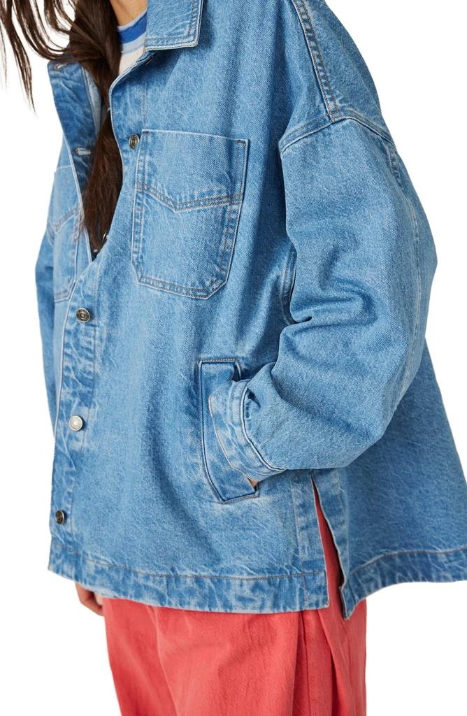 Free People Madison City Twill Jacket 4