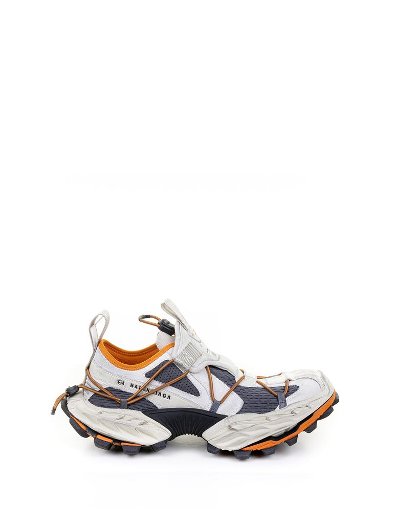【関税&送料込】Balenciaga Synthetic Leather And Mesh Staple BALENCIAGA Stapler distressed mesh and rubber sneakers | NET