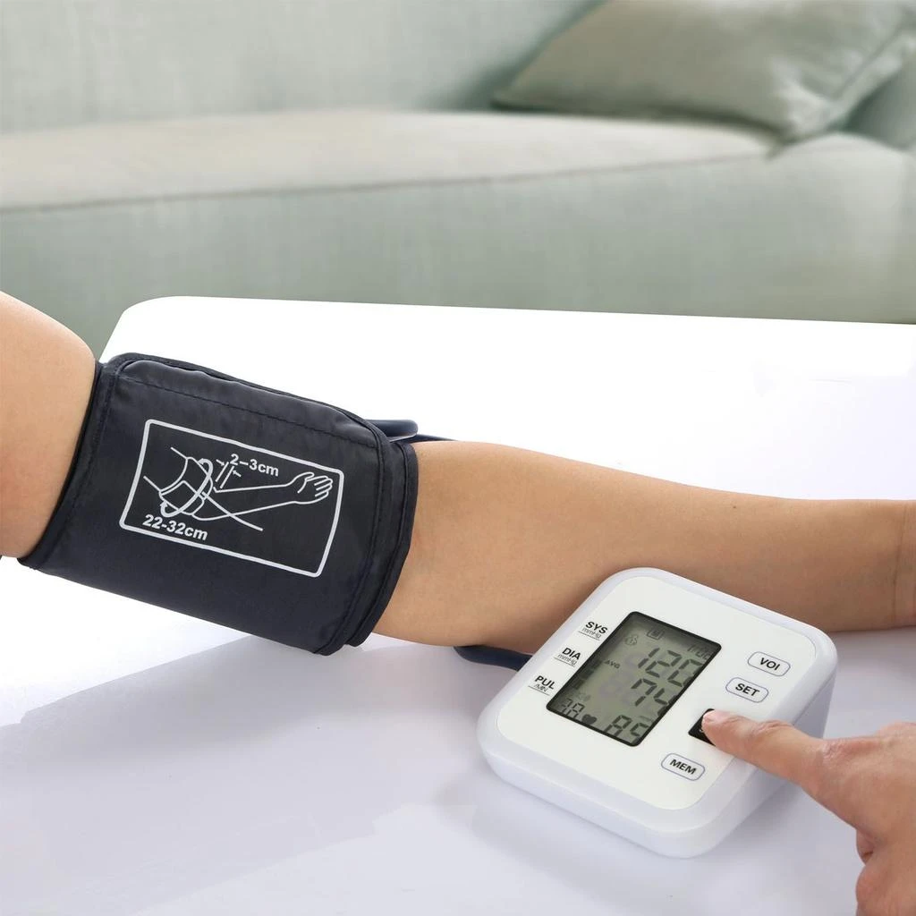 VANDL Arm Blood Pressure Monitor with Adjustable Cuff (8.7in-12.6in) Irregular Heartbeat Detector 5