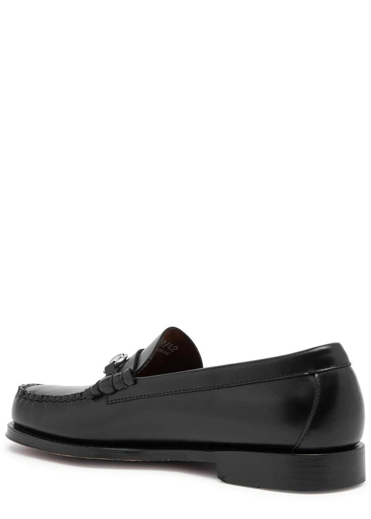 G.H BASS & CO Weejuns Lincoln Moc glossed leather loafers 2