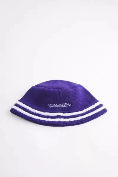 Mitchell & Ness Mitchell & Ness Los Angeles Lakers NBA Knucket Knit Bucket Hat 3