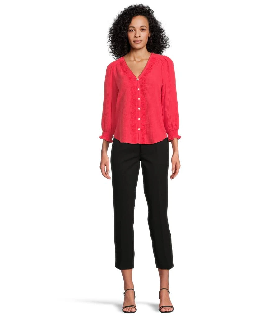 Liverpool Petite Kelsey Straight Leg Trousers in Super Stretch Ponte Knit 5