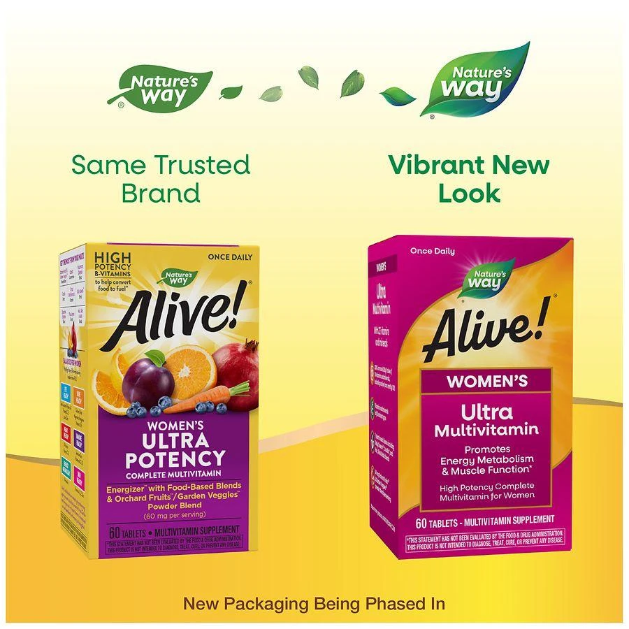 Nature's Way Alive! Once Daily Women's Ultra Potency Multivitamin 6