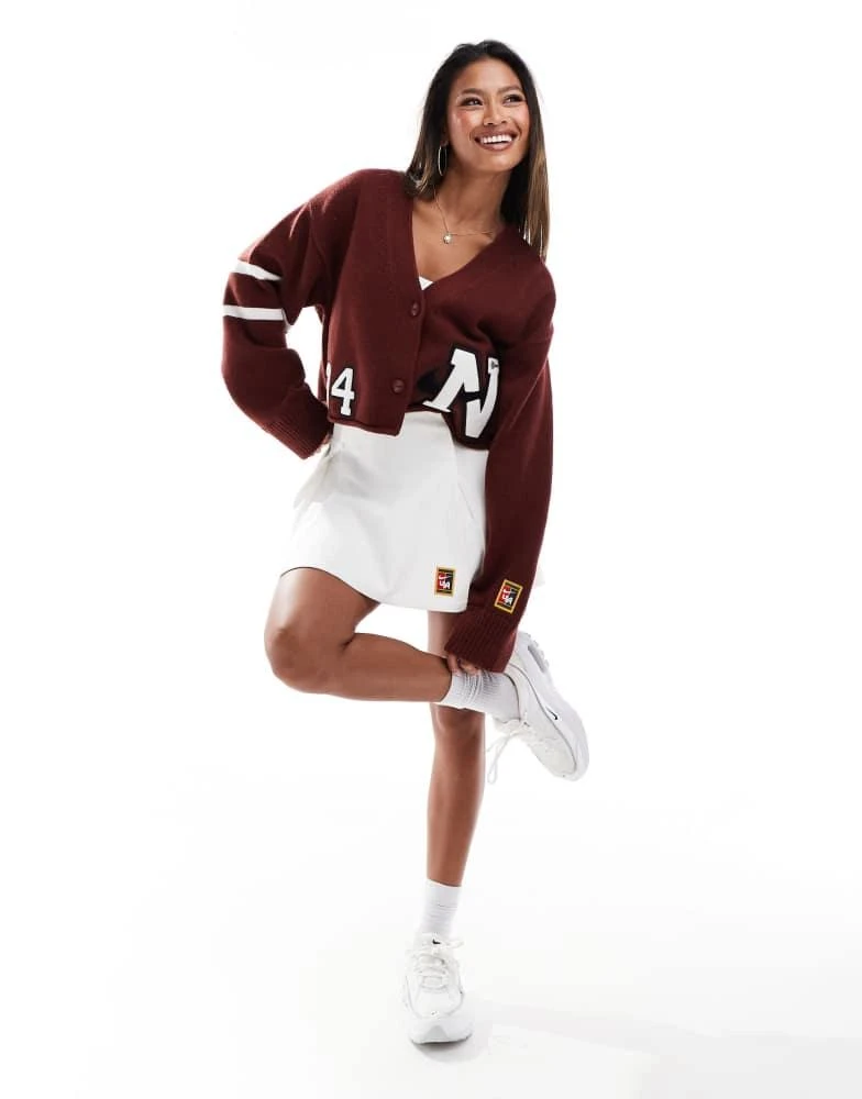 NIKE Nike YOON cardigan in burgundy 2