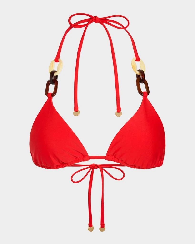 Ramy Brook Nancy Ring Triangle Bikini Top