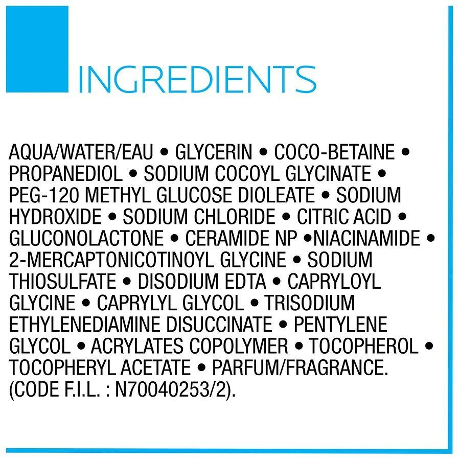 La Roche Posay Mela B3 Dark Spot Corrector Gel Facial Cleanser with Melasyl and Niacinamide 3