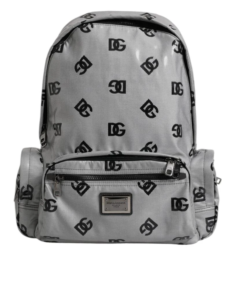 Dolce 
Gabbana Polyester  DG Logo Plaque Backpack Men
s Bag