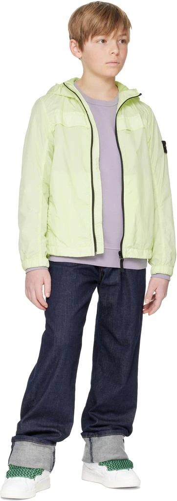 Lanvin Kids White Lace-Up Sneakers 5