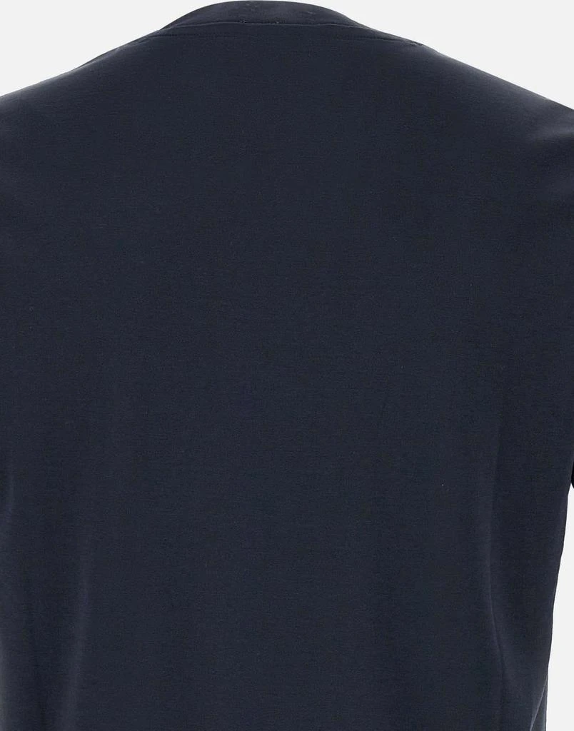 Emporio Armani Cotton and lyocell t-shirt 4