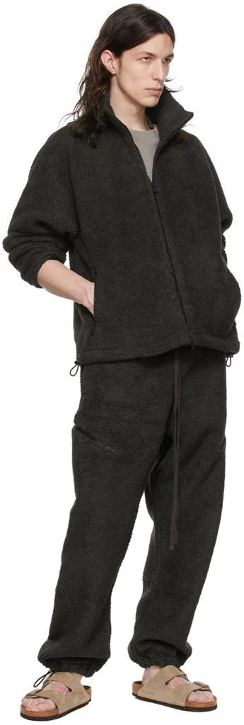 Fear of God ESSENTIALS Black Polyester Lounge Pants 4
