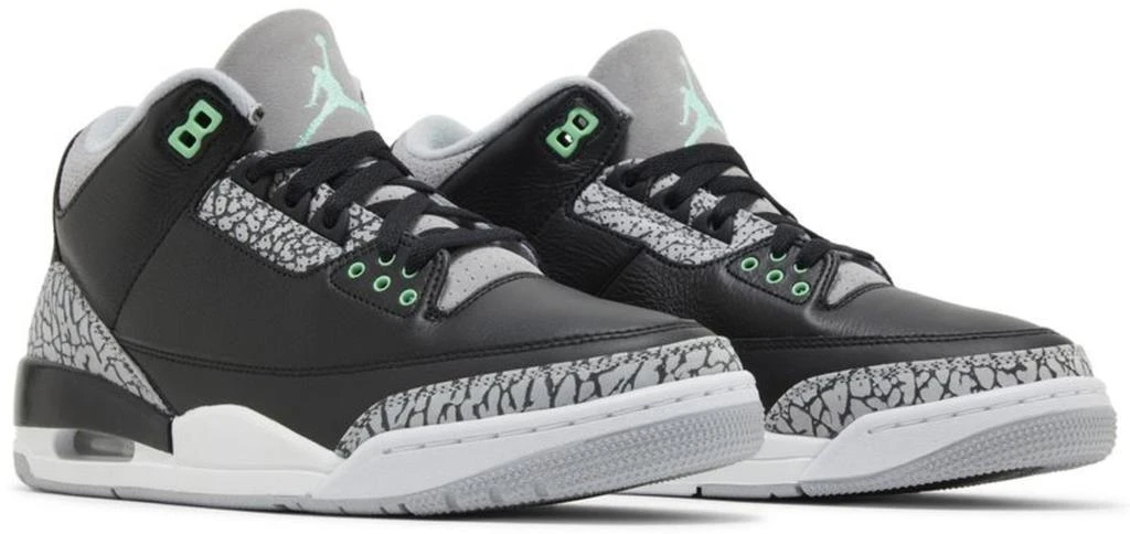Jordan 3 Retro Green Glow 5