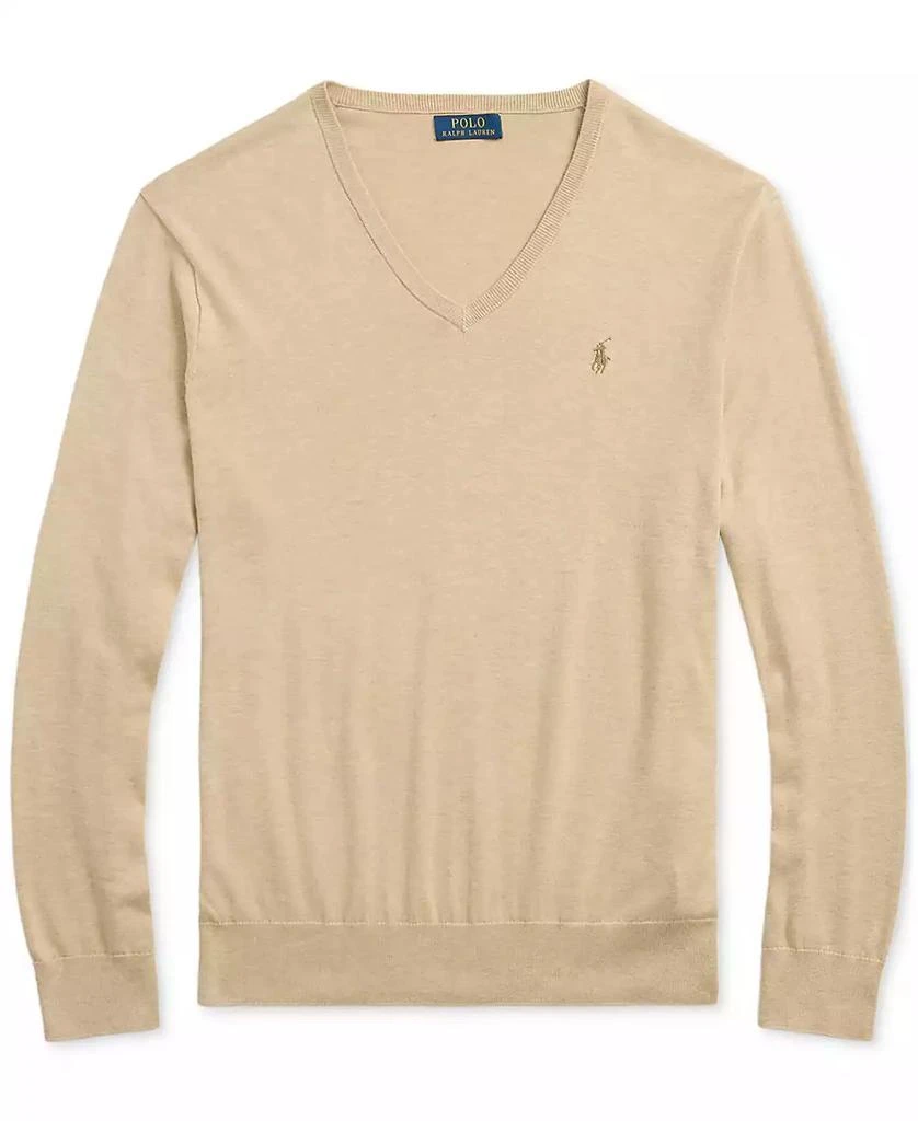 Ralph Lauren Men's Cotton V-Neck Sweater 5