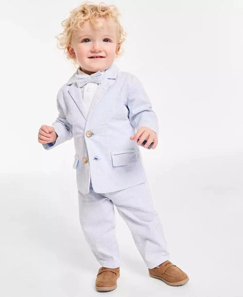 First Impressions Baby Boys Seersucker Blazer, Exclusively at Macy's 1