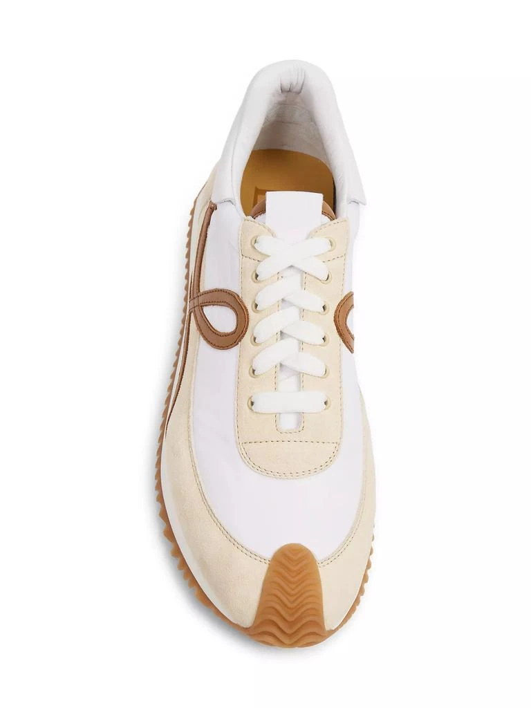 Loewe Men's LOEWE x Paula's Ibiza Flow Runner Suede Low-Top Sneakers 5