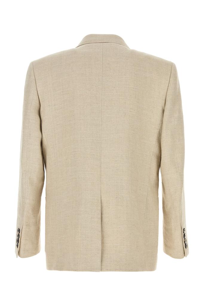 Valentino Beige linen blend blazer