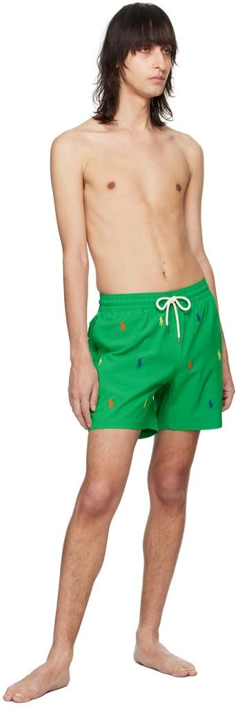 Polo Ralph Lauren Green Traveler Swim Shorts 4