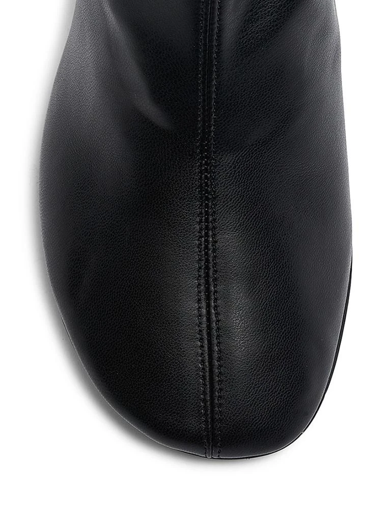 courreges 424 Oblique-Strap Ankle Boots 4