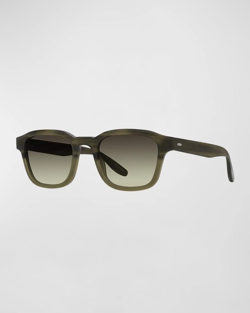 Barton Perreira Men's Winton Acetate Square Sunglasses 1
