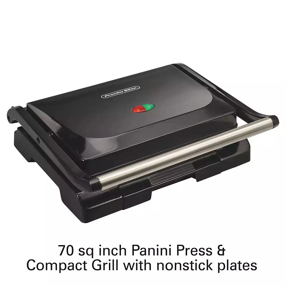 Hamilton Beach Proctor Silex Panini Press & Compact Grill - 25440G 3