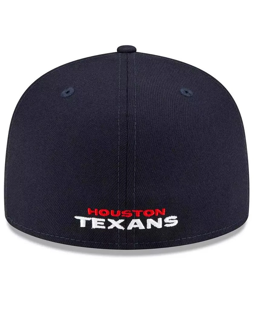 New Era Men's Navy Houston Texans Basic 59FIFTY Fitted Hat 4