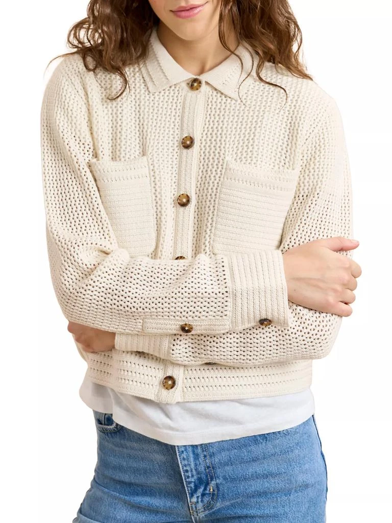 La Ligne Cropped Crochet Jane Jacket 6