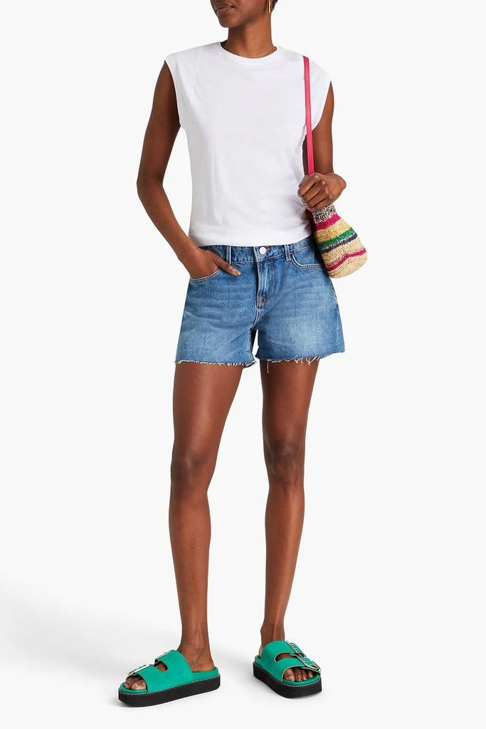 FRAME Pima cotton-jersey top 2