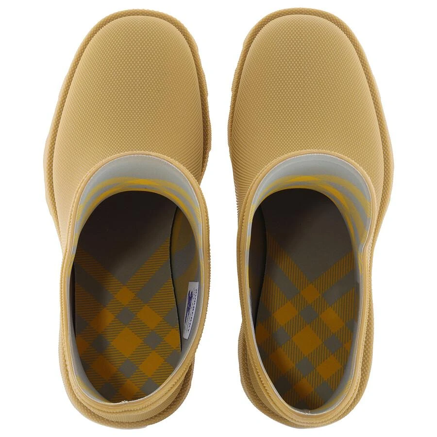 Burberry Men's Water-Resistant Pebbled Rubber Rainboots 3