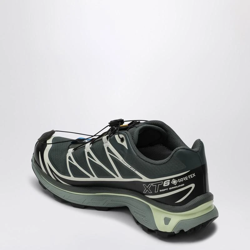 Salomon Low Sneaker XT-6 dark grey/black/lime 4