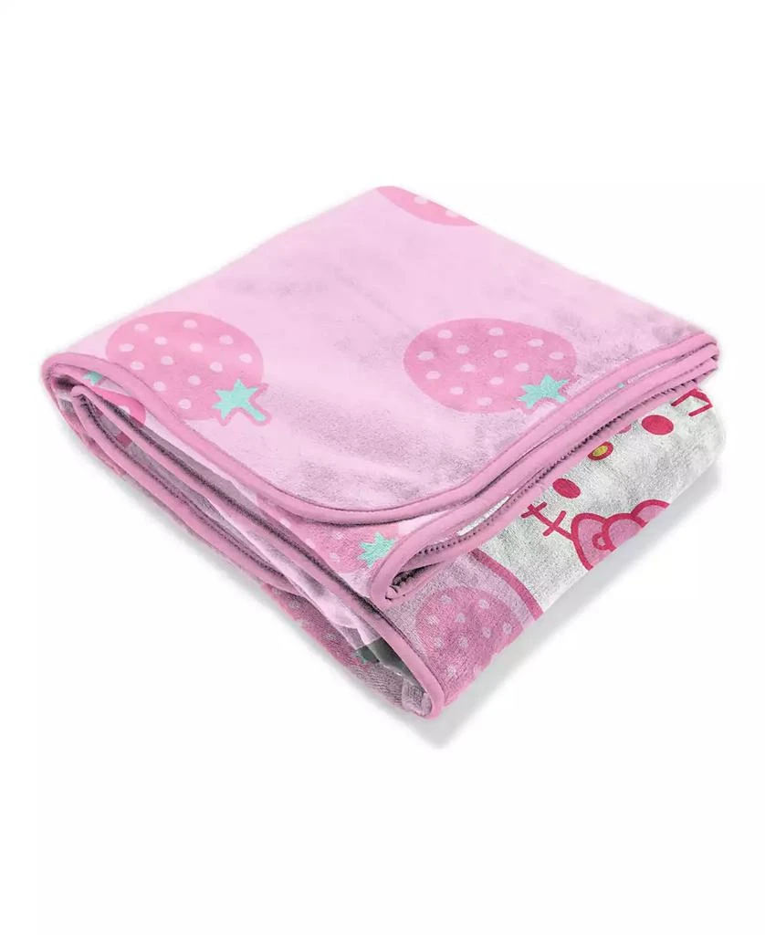 Hello Kitty Strawberry Milk Silk Touch Throw, 60" x 46" 4