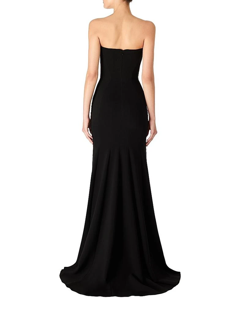 Jenny Packham Dash Embellished Strapless Gown 3
