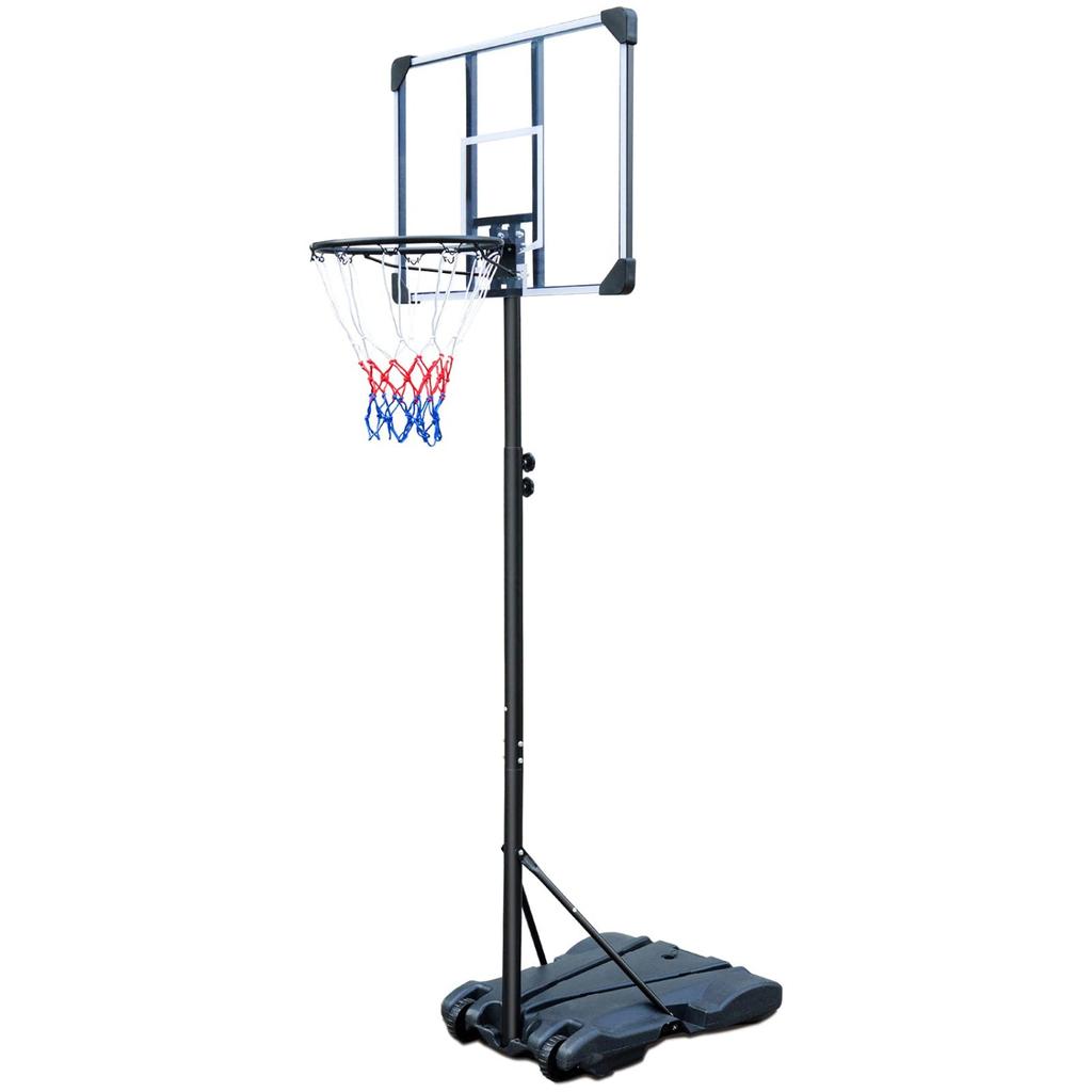 Streamdale Furniture Streamdale Adjustable Height Portable Basketball Hoop with Water-Fillable Base