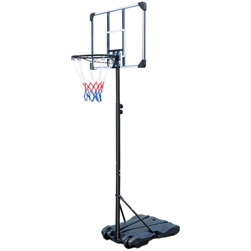 Streamdale Furniture Streamdale Adjustable Height Portable Basketball Hoop with Water-Fillable Base 1
