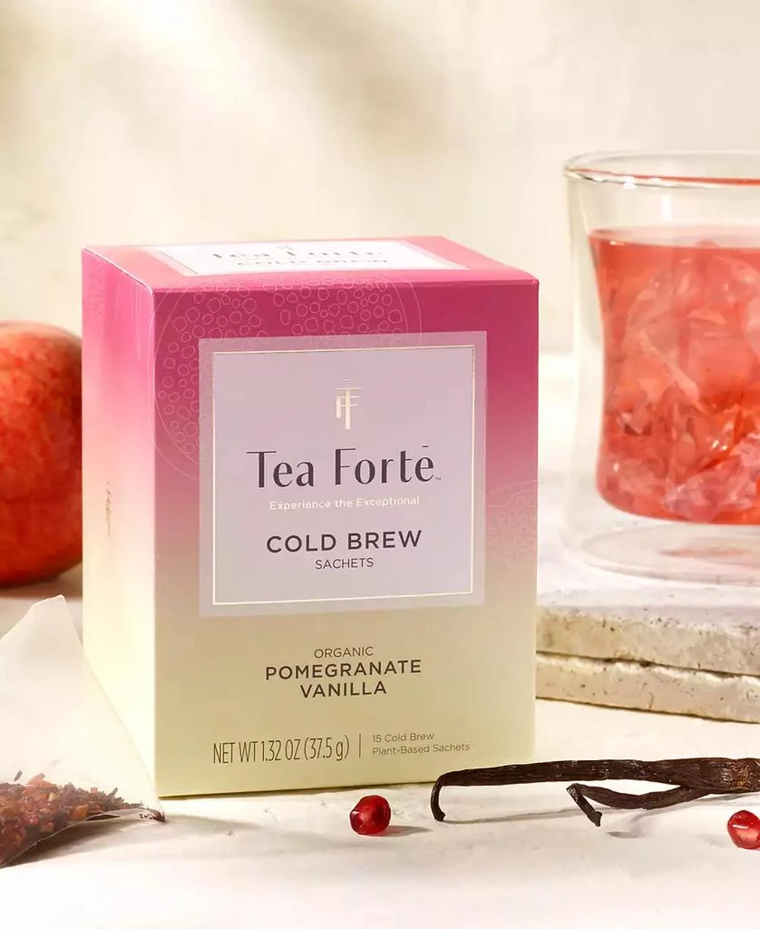 Tea Forte Cold Brew Duo and Poom Cup Tea Bundle, 4 Piece 7