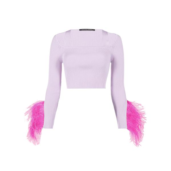 Antonino Valenti Feathered top