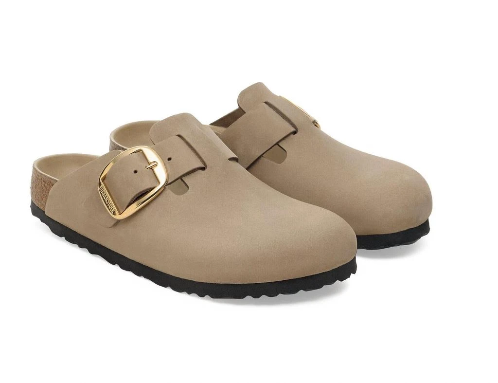 Birkenstock Birkenstock - Women's Boston Big Buckle Oiled Leather Slippers