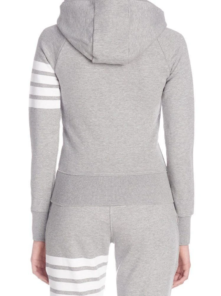 Thom Browne Thom Browne 4-Bar Zip-Up Hoodie 5