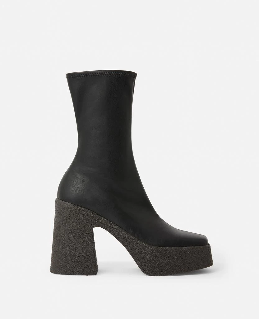 Stella McCartney Stella McCartney - Skyla Chunky Platform Ankle Boots, , Size: 35h
